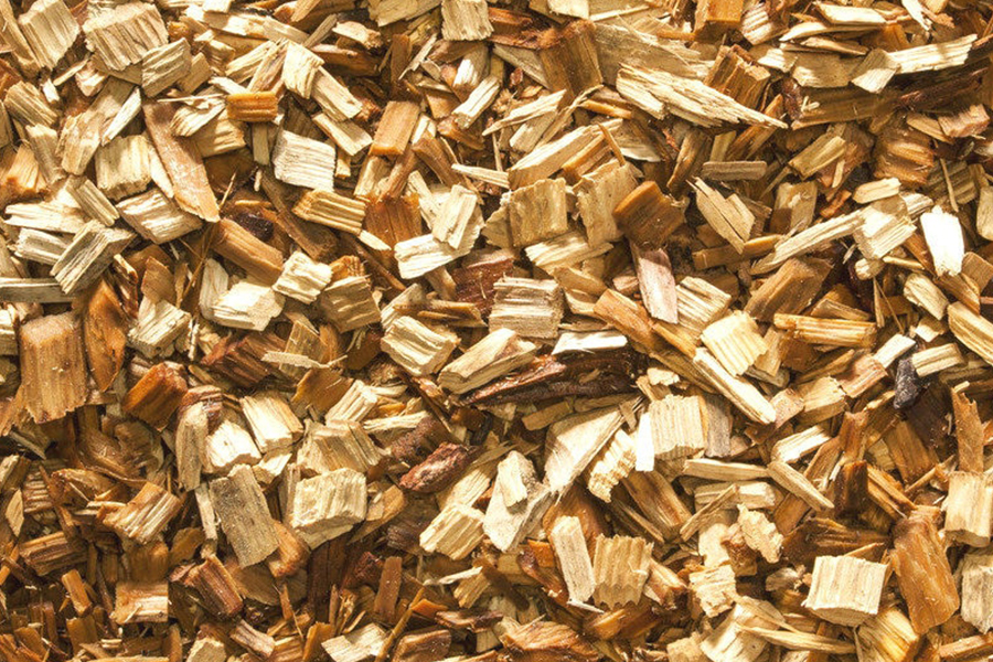 Soft wood chip