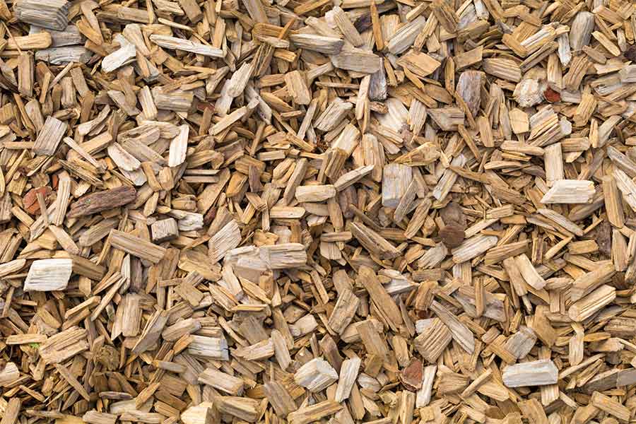 Hard woodchip