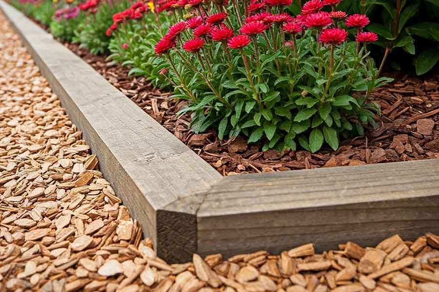 Woodchip for landscaping