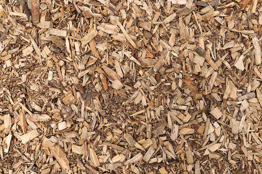 Whole tree woodchip